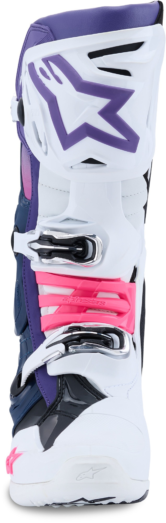 Alpinestars Tech 10 Motocross stövlar 2026 vit/lila/blå/rosa 7 Figur 2