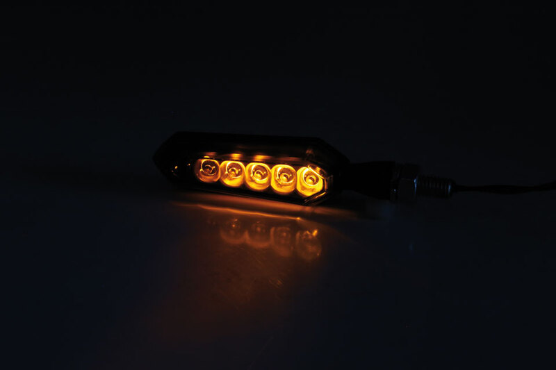 HIGHSIDER Smart Sora LED-sekvensindikator Kamerahus Svart / Lins Rökt (Par), Fram och Bak Figur 5
