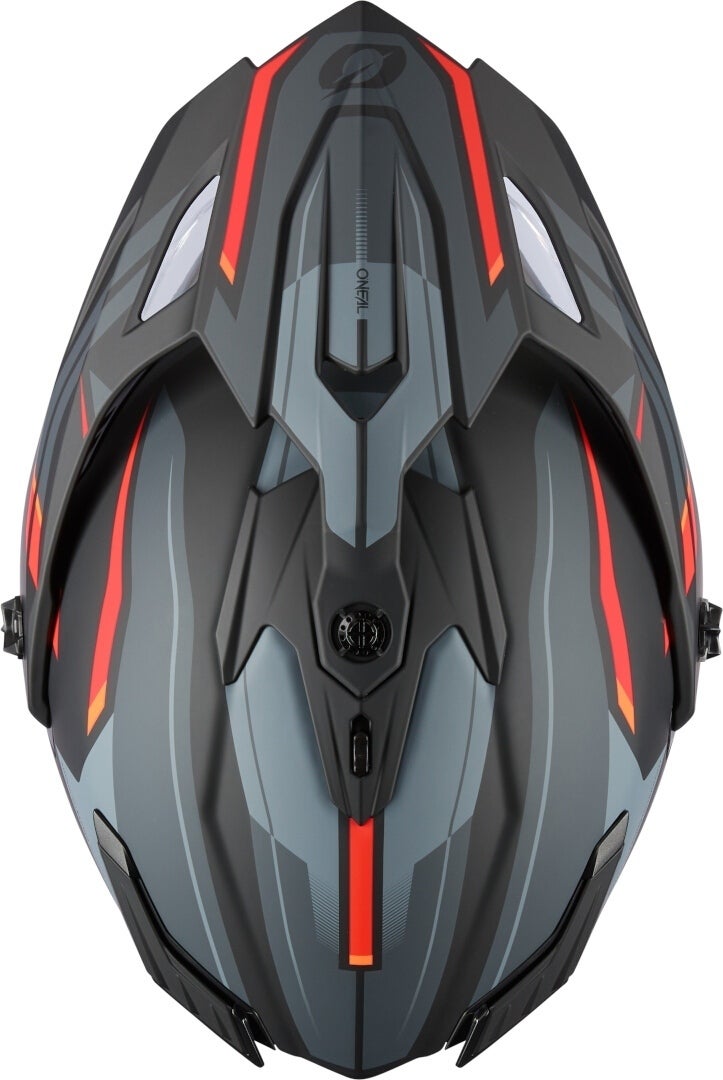 Side view of Oneal A-SRS Spike Motocross Helmet