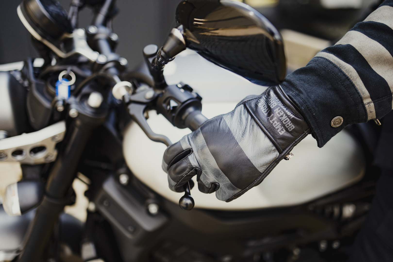 HolyFreedom Dalton Mănuși de motocicletă Negru/gri XL Figura 5