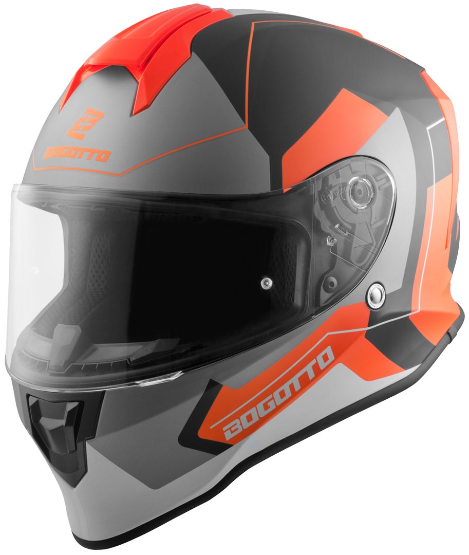 Bogotto V151 Sacro Casco nero opaco/arancione S Figura 2