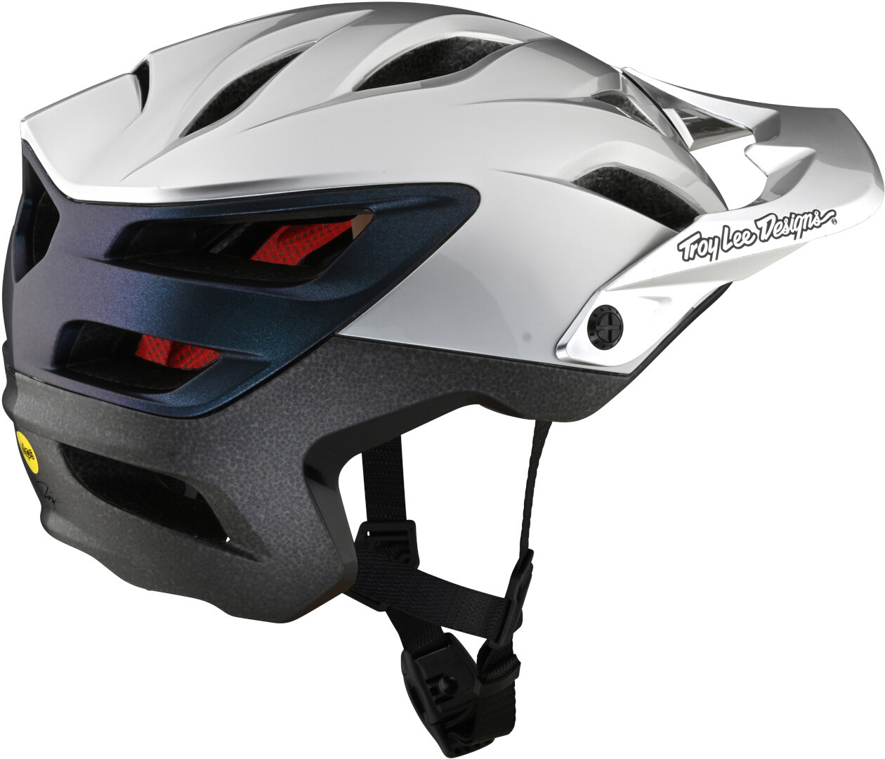 Troy Lee Designs A3 Uno MIPS Cykelhjelm Sølvmatte M/L Figur 3