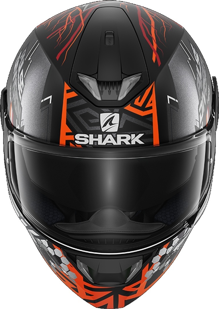 Shark Skwal 2.2 Noxxys Cască Negru mat/portocaliu XL (61/62) Figura 2