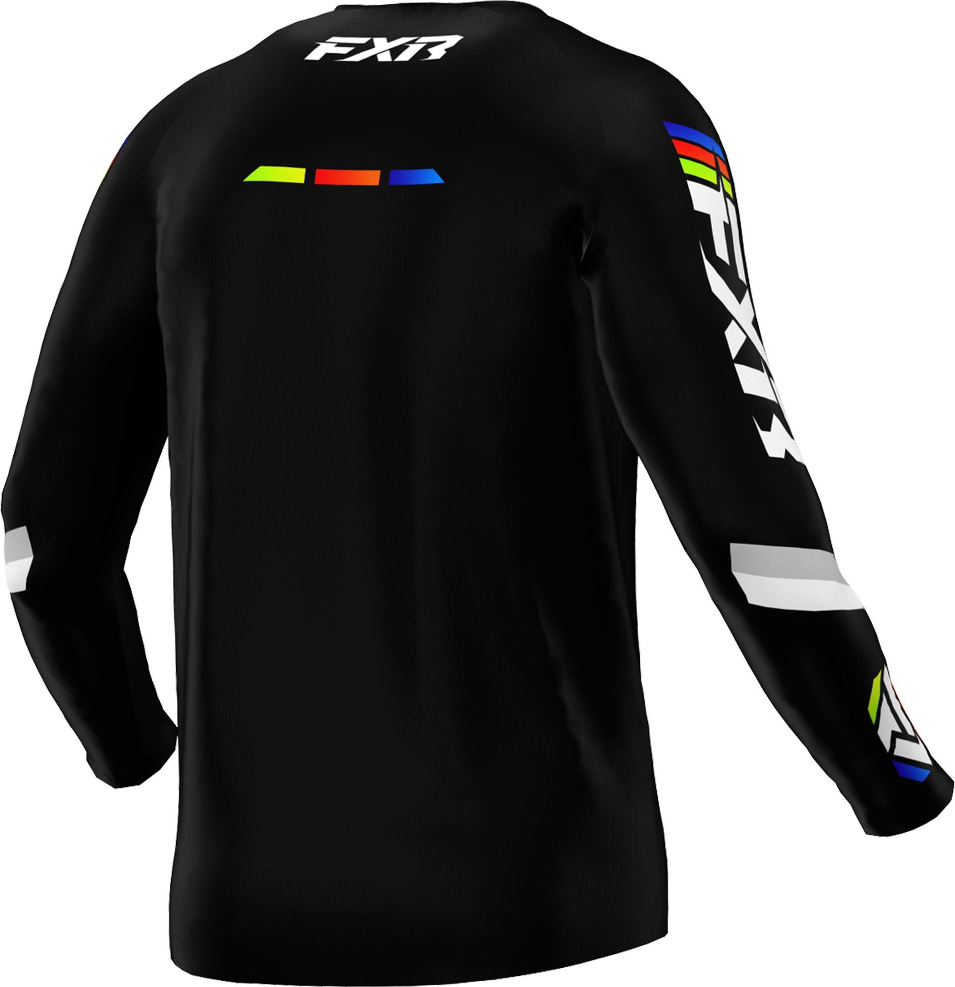 FXR Apex Tricou de motocross Negru/Alb/Albastru M Figura 2