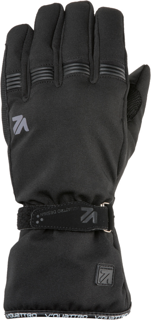 VQuattro Core 18 Luvas da motocicleta preto 3XL Figura 1