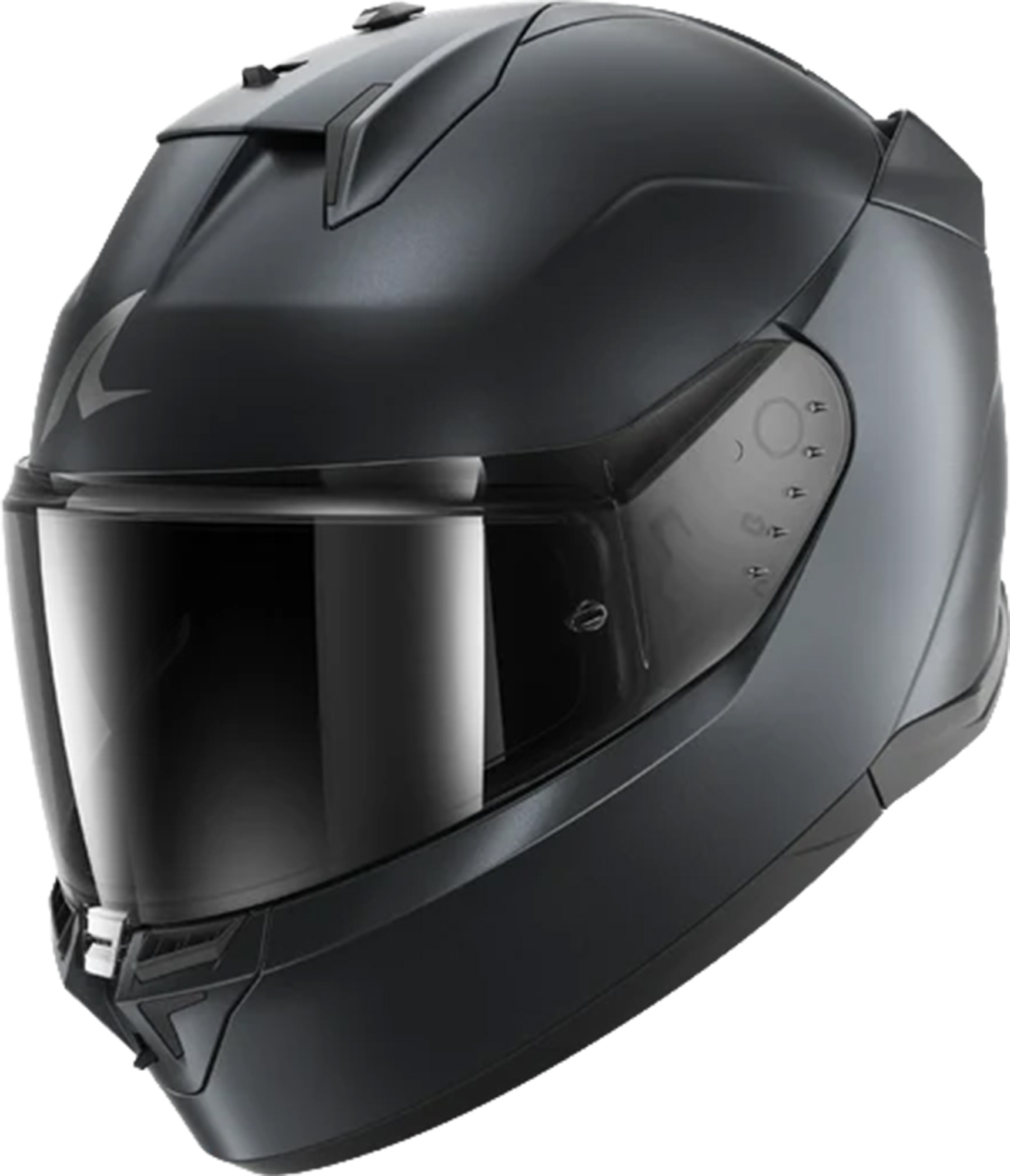 Shark D-Skwal 3 Dark Shadow Edition Mat Helmet steel blue S (55/56) Figure 1