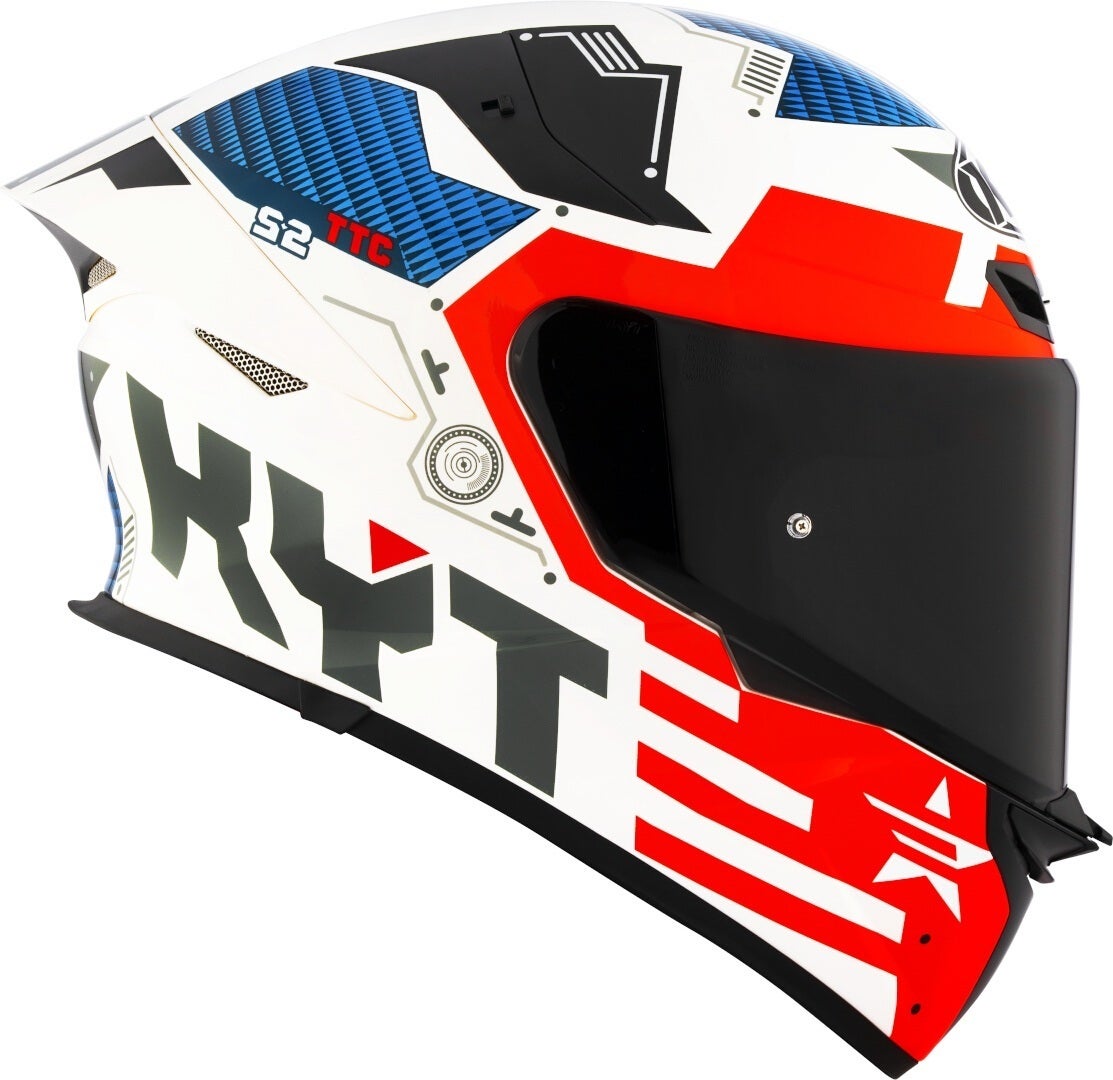 KYT TT-Revo Fuselage Capacete vermelho S (55/56) Figura 5