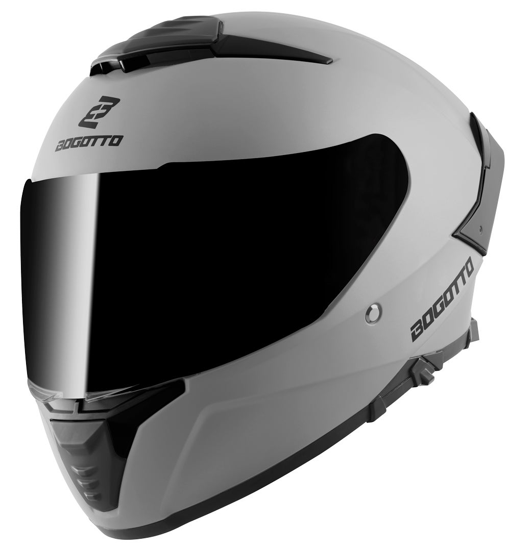 Bogotto FF118 ヘルメット グレイマット L 図2
