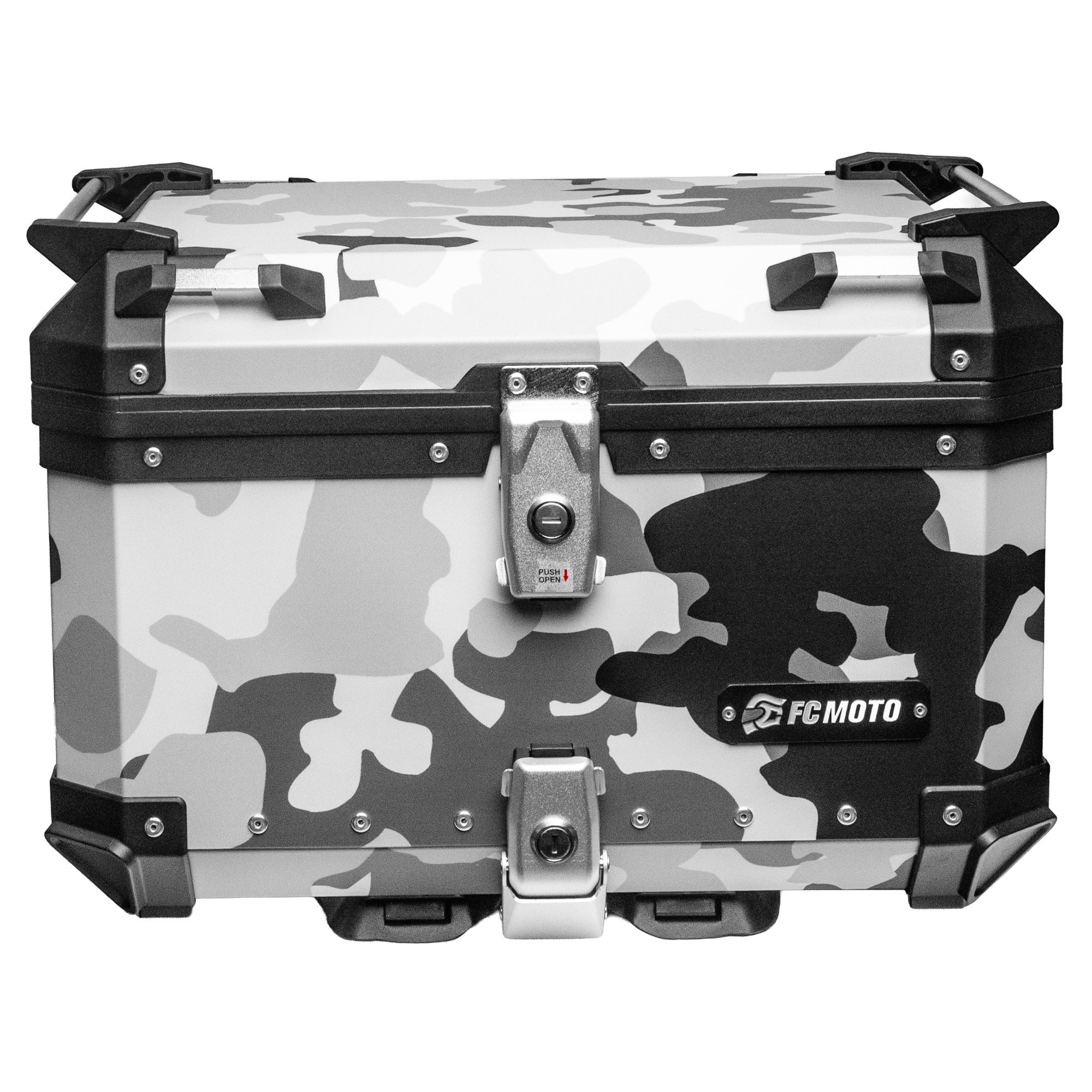 FC-Moto Terreno EVO Camo 55 L Alu Topcase Camoflage blanc Figure 3