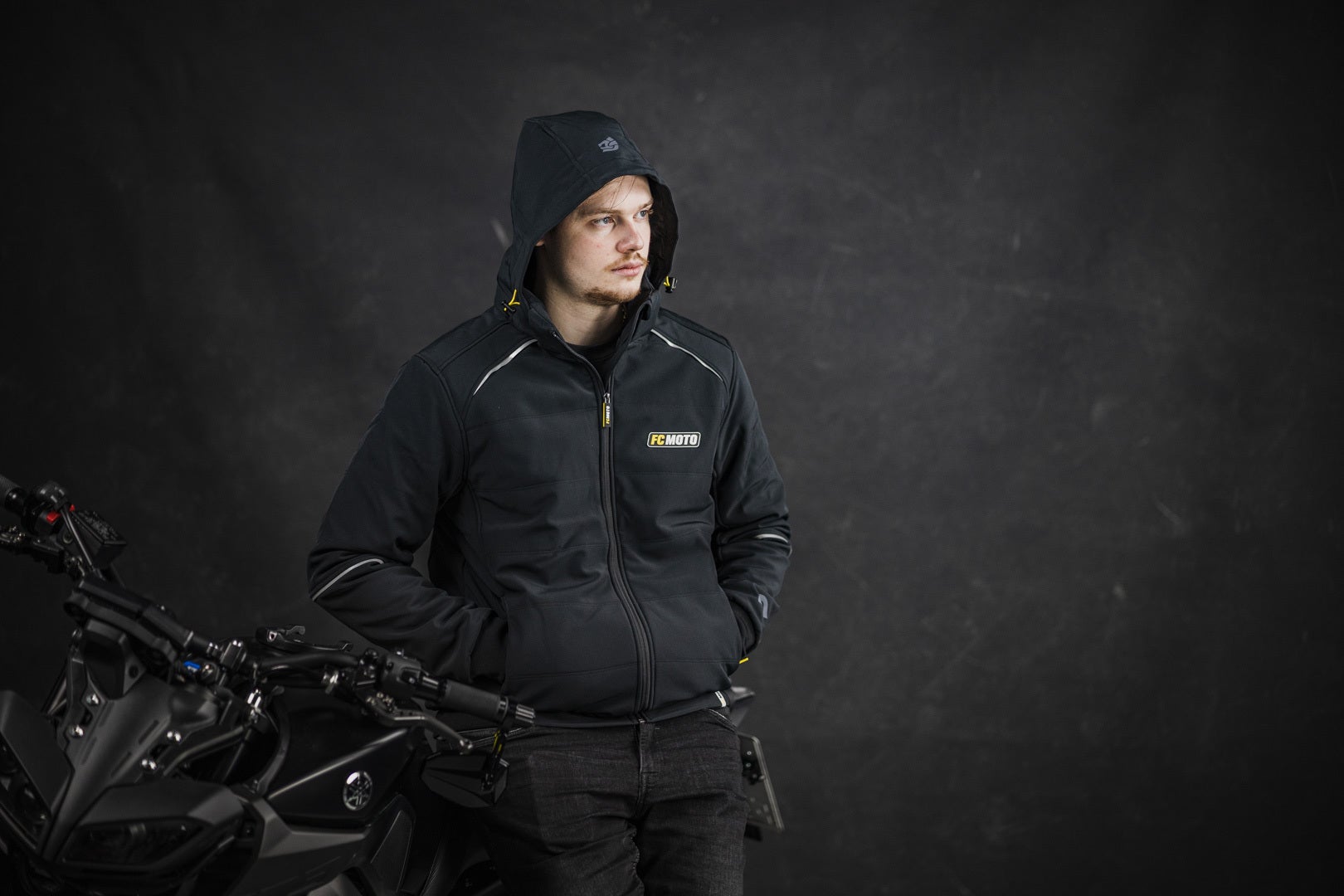 FC-Moto FCM-PSSJ Softshell Jas Zwart XXL Figuur 4