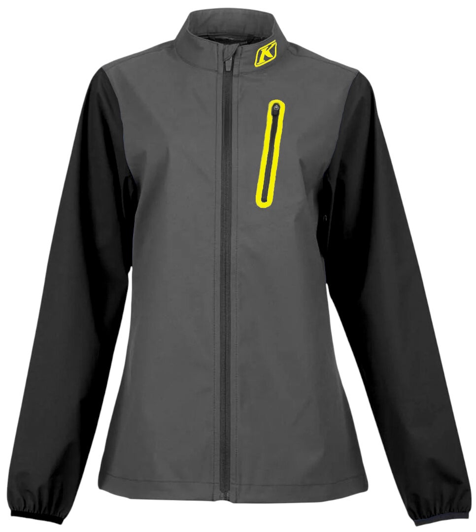 Klim Zephyr Wind Ladies Motorradtextiljacke dunkelgrau/schwarz S Abbildung 2