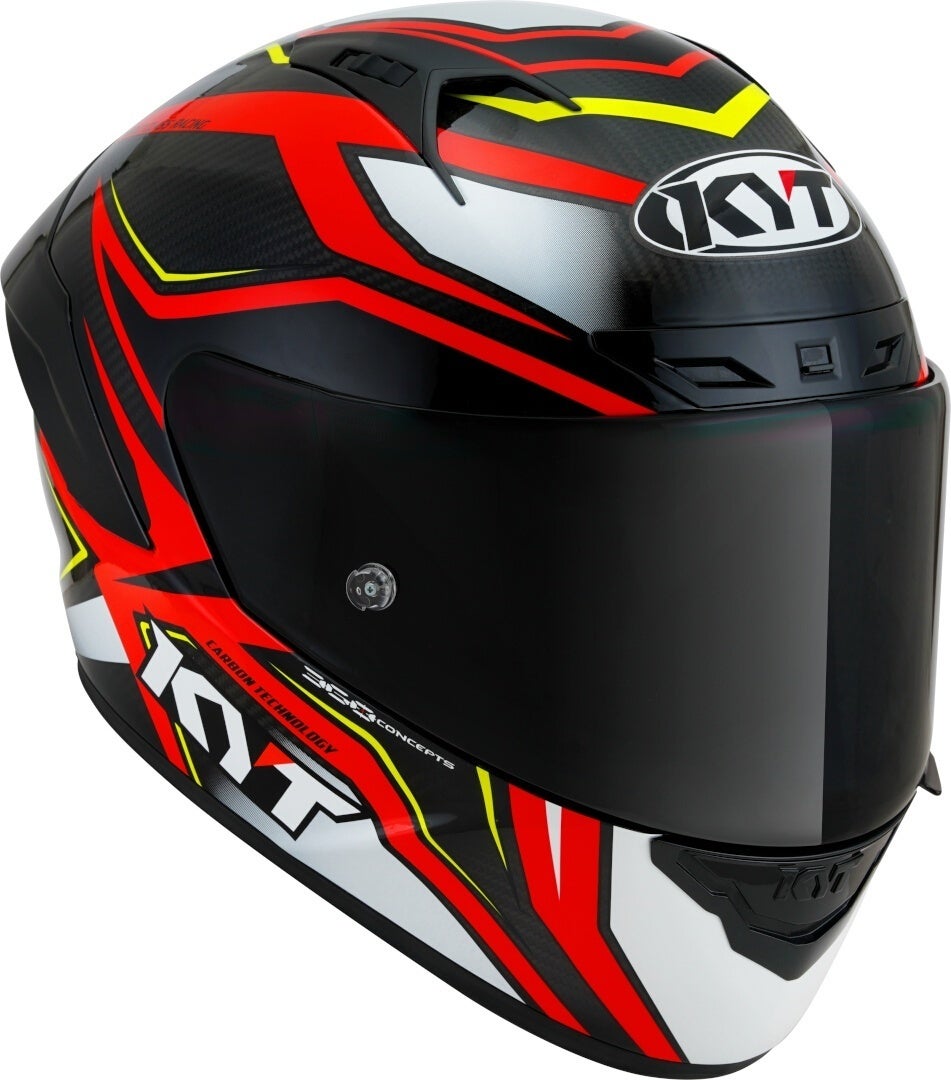 KYT NZ Race Carbon Stride Helmet red XXL (63) Figure 7