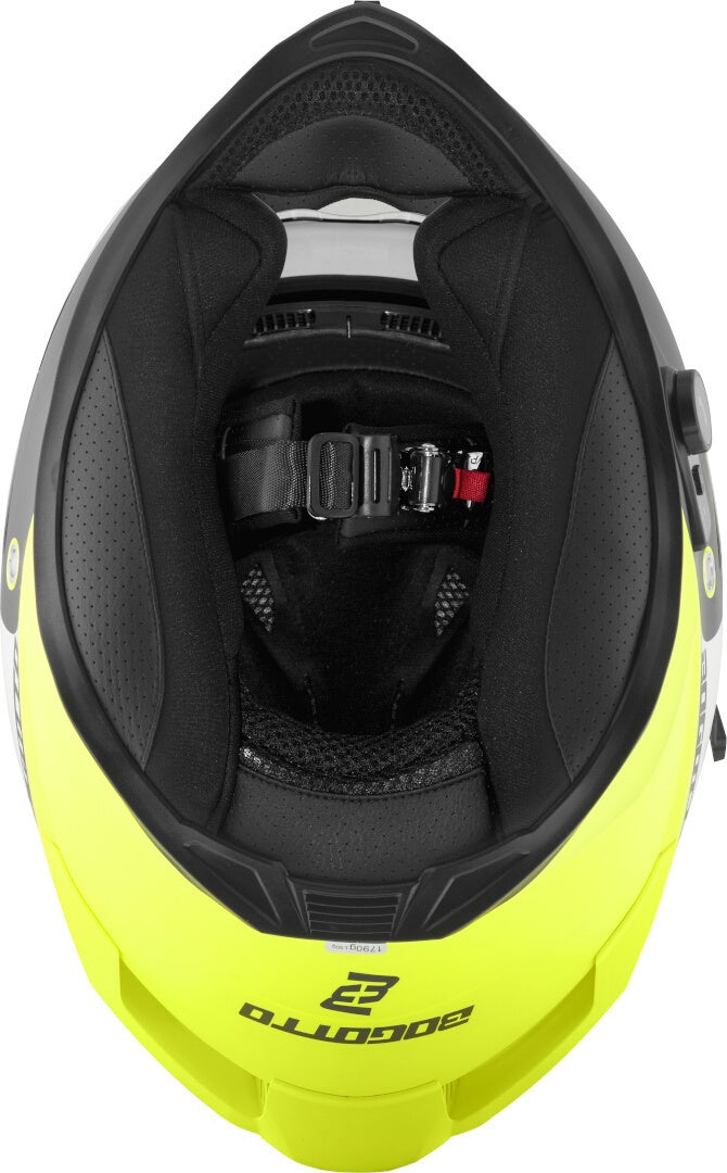 Bogotto H153 BT SPN Bluetooth Helmet black matt/yellow L (59/60) Figure 10