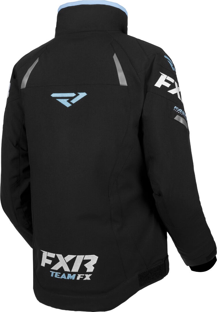 FXR Team FX Jaqueta Snowmobile Ladies preto/azul claro 18 Figura 2