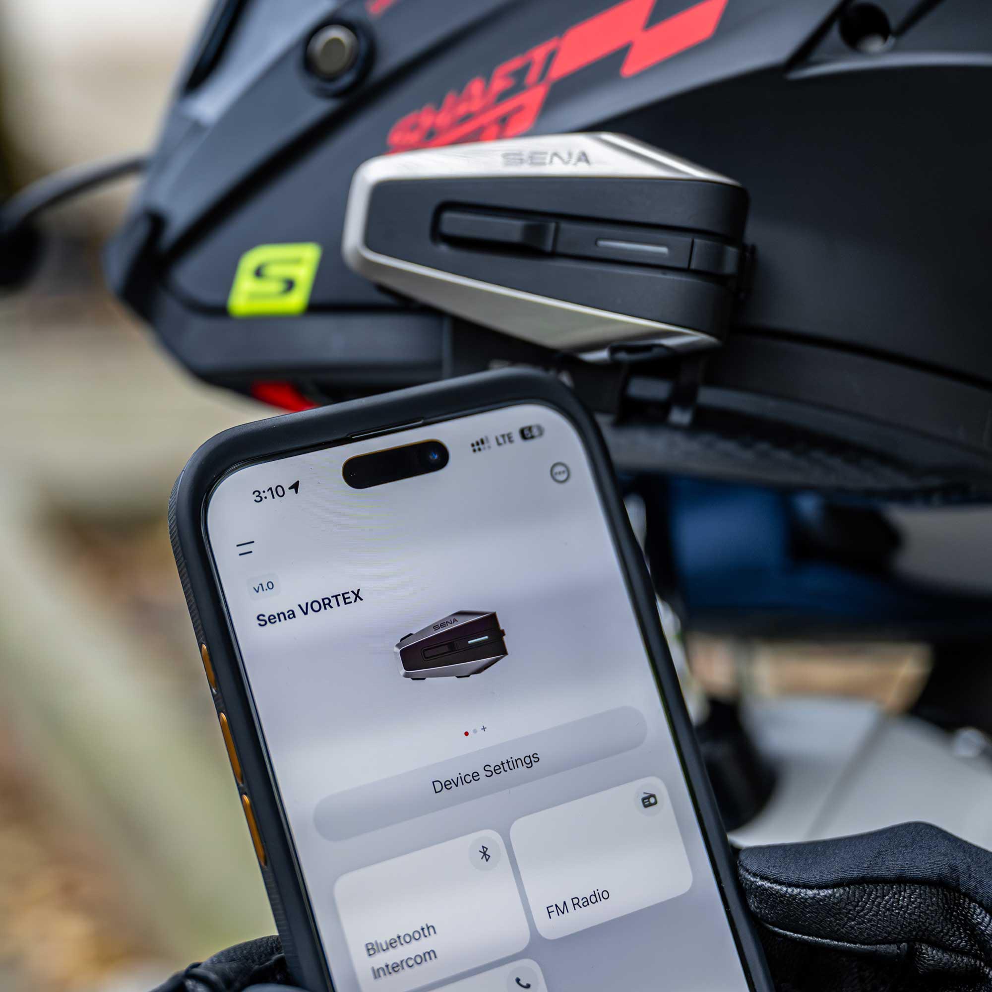 Sena Vortex Communicatiesysteem Enkel Pak Figuur 7