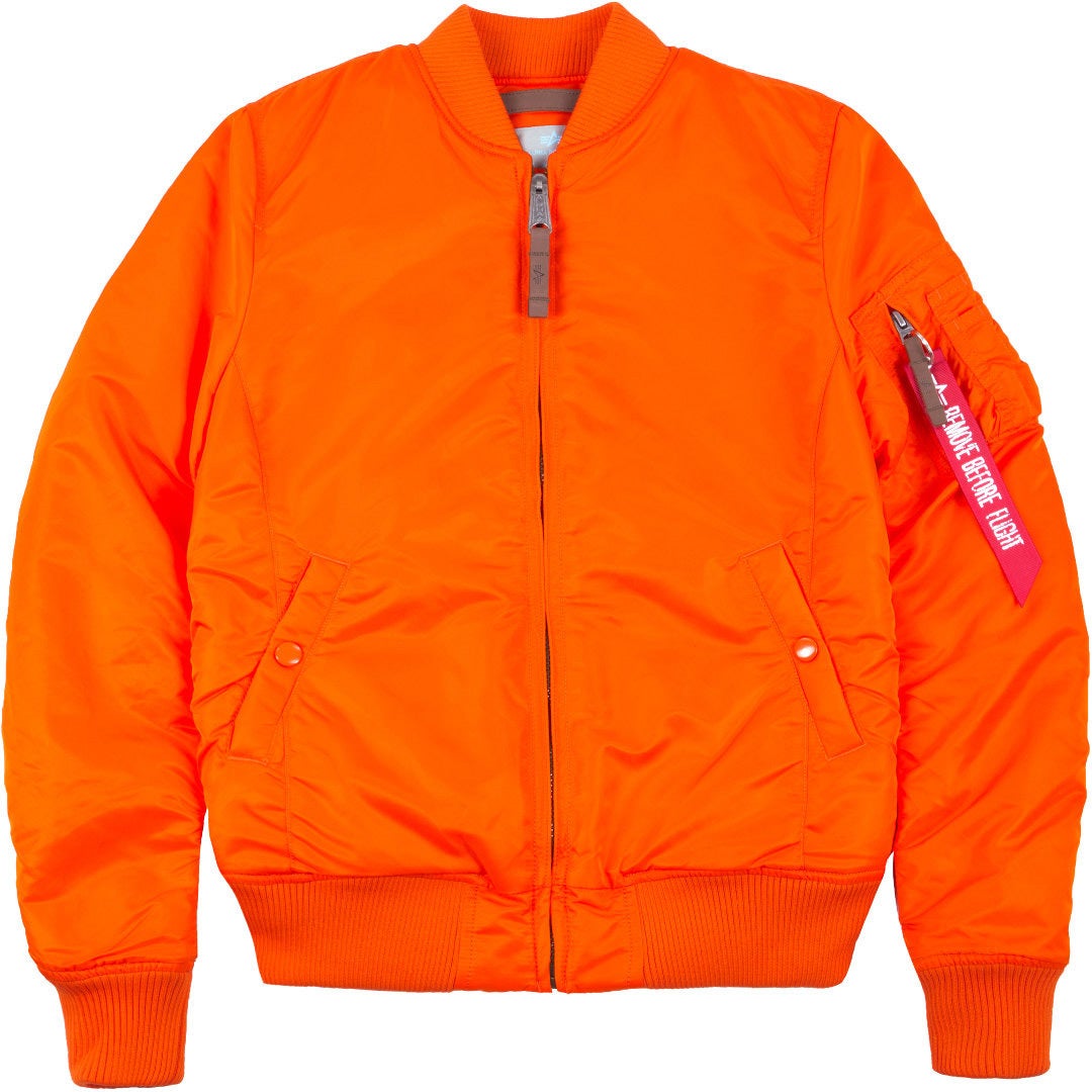 Alpha Industries MA-1 VF 59 Veste de dames orange S Figure 1