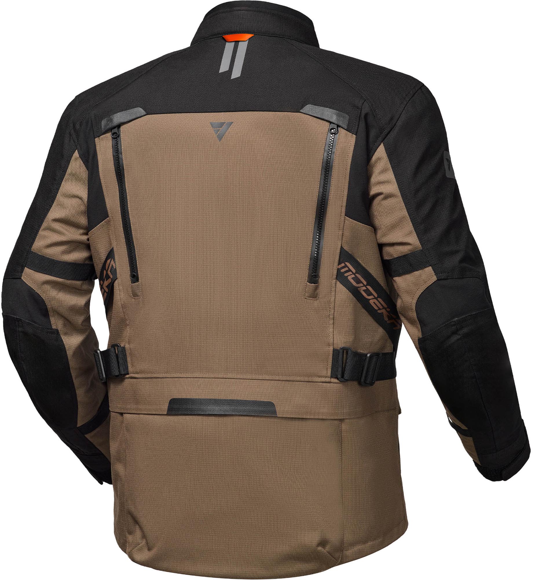 Modeka Atlaz Motorcycle Textile Jacket brown/black M Figure 3