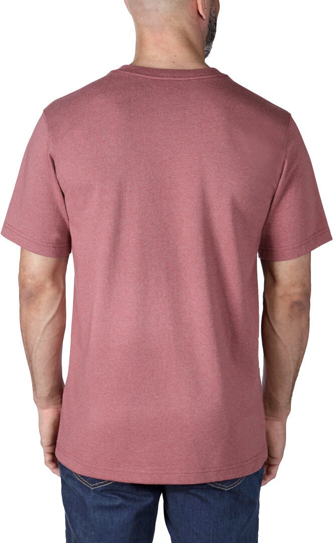 Carhartt Relaxed Fit Heavyweight K87 Pocket Maglietta Rosso chiaro M Figura 3