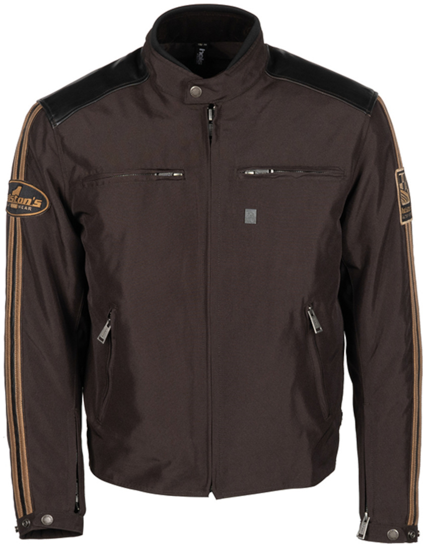 Helstons Ace Motorcycle Textile Jacket dark brown M Figure 1