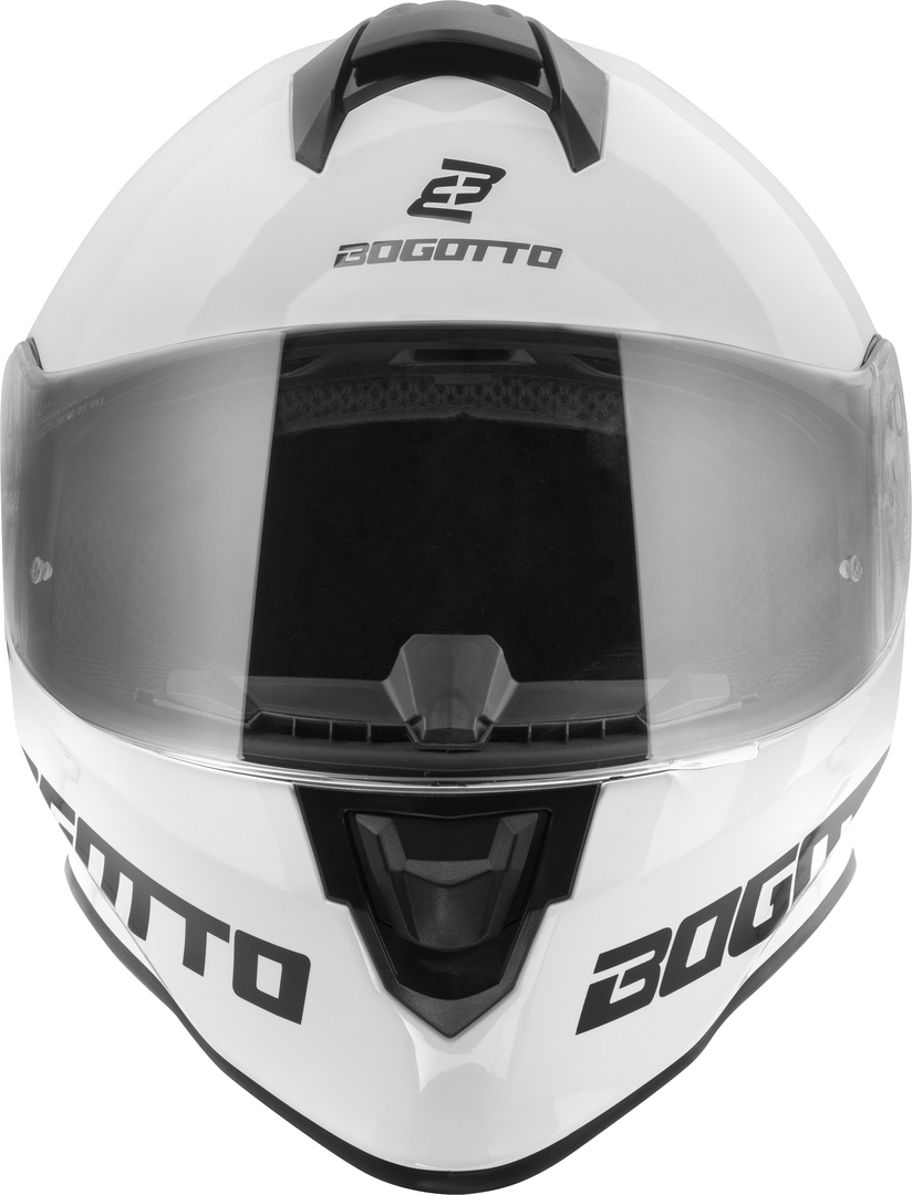 Bogotto H151 Solid Hjelm hvid S Figur 7