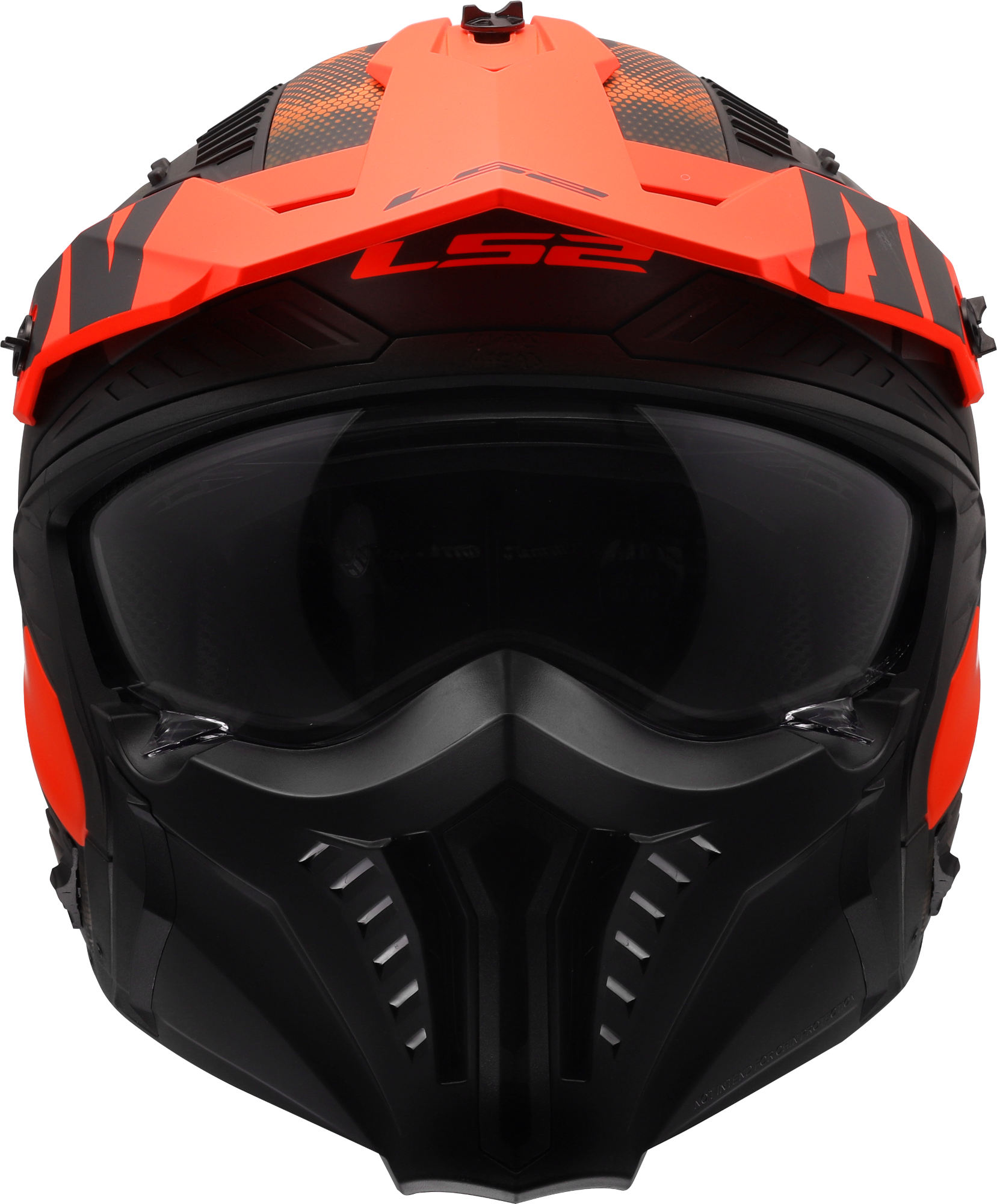 LS2 OF606 Drifter Gas Helmet grey/orange L (59/60) Figure 4