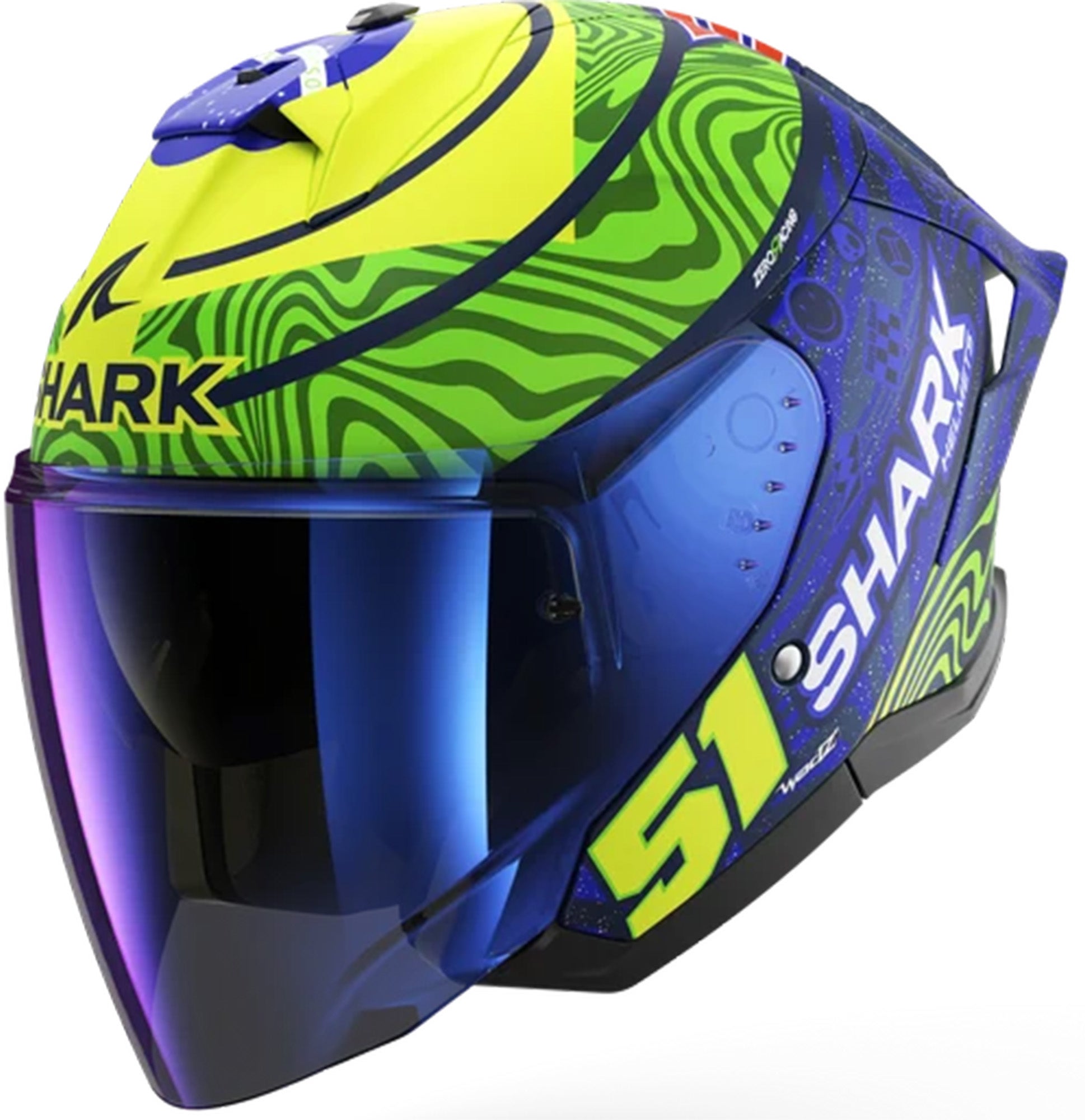Shark Skwal Cup Replica Granado Jet Helmet S (55/56) Figure 1
