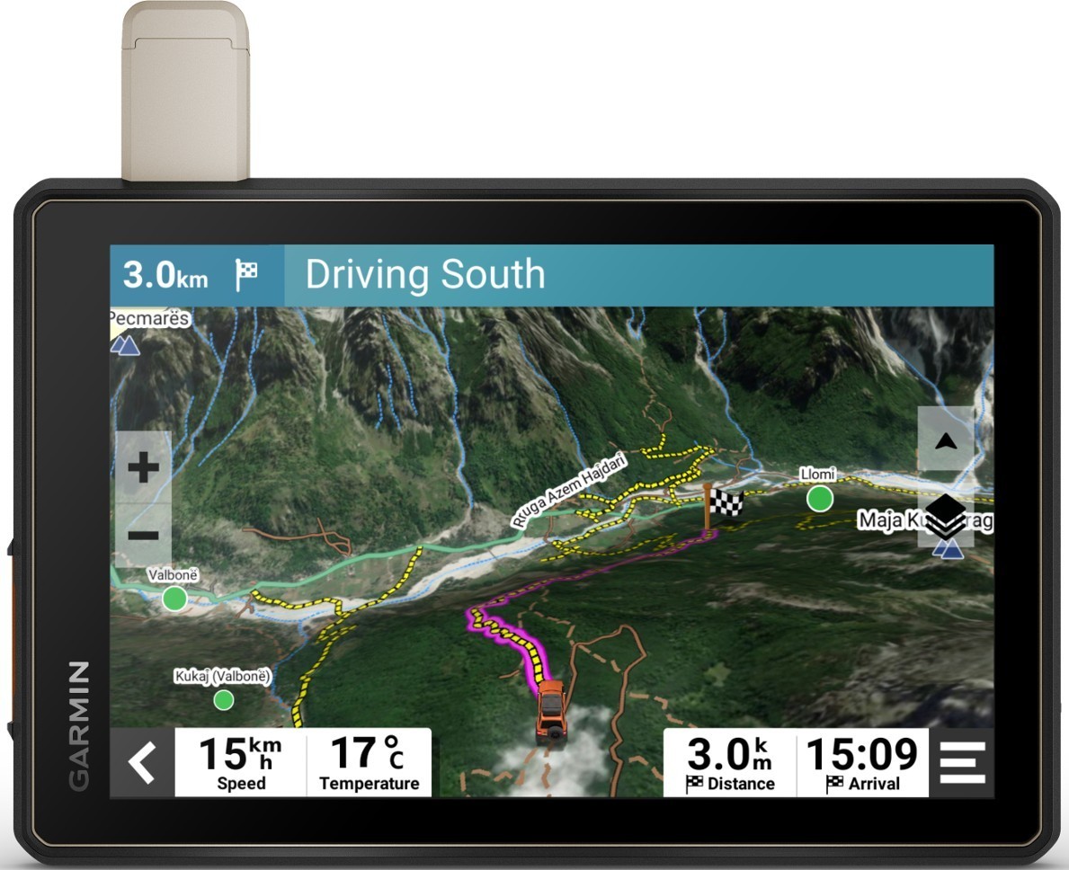 Garmin TREAD® Overland Edition Sistem de navigație Figura 7