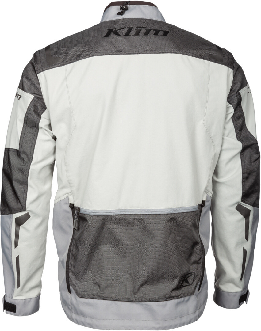 Klim Dakar Motorrad Textiljacke dunkelgrau/hellgrau XL Abbildung 12