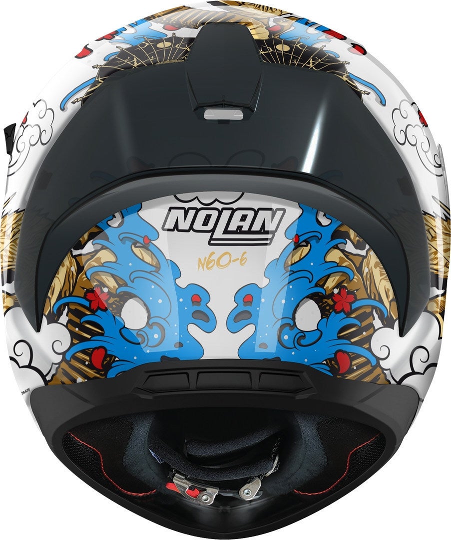 Nolan N60-6 Sport Wyvern Helmet white/gold S (56) Figure 4