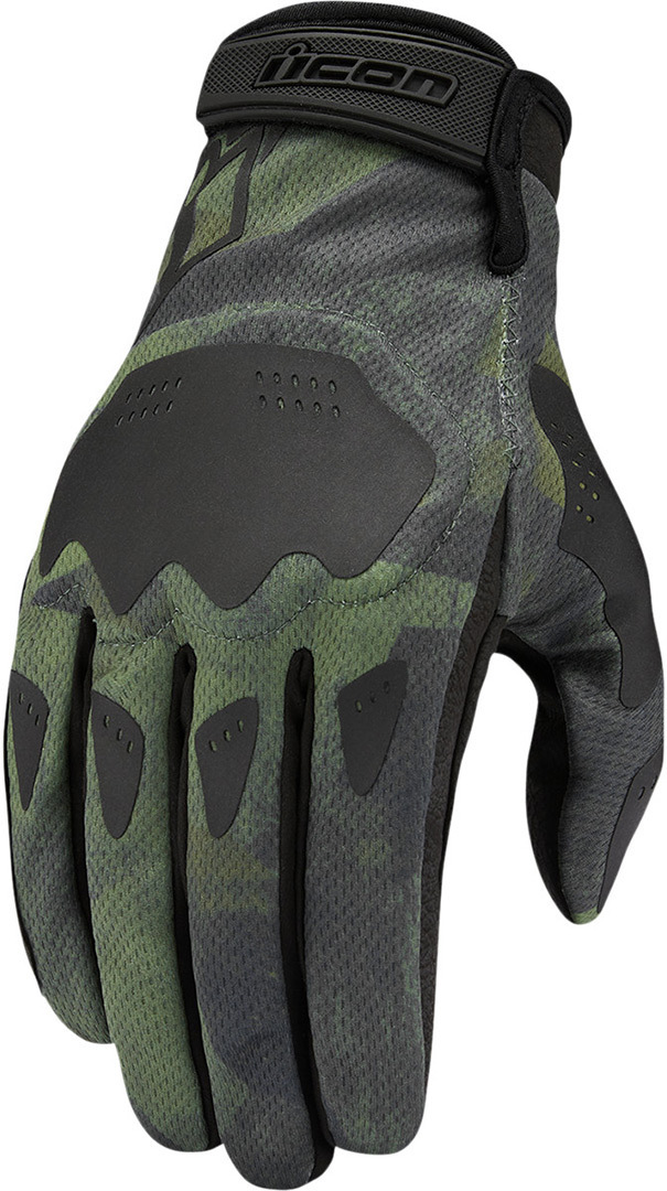Icon Hooligan Motorcycle Gloves black XL Figure 1