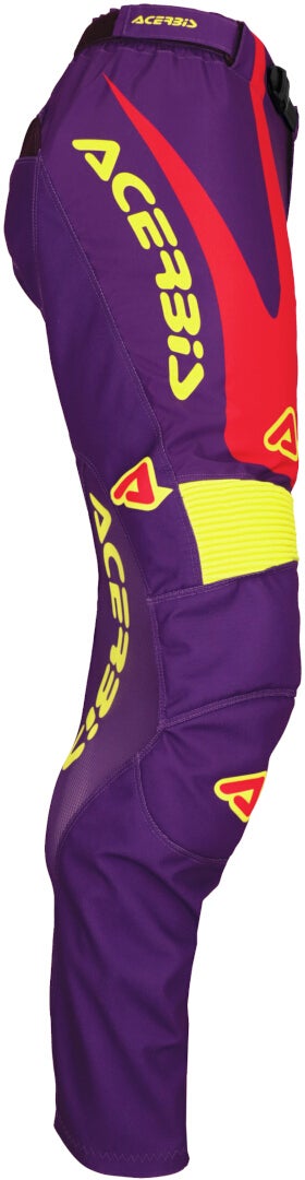 Acerbis MX-Track Askar Pantaloni da motocross viola/giallo 32 Figura 6