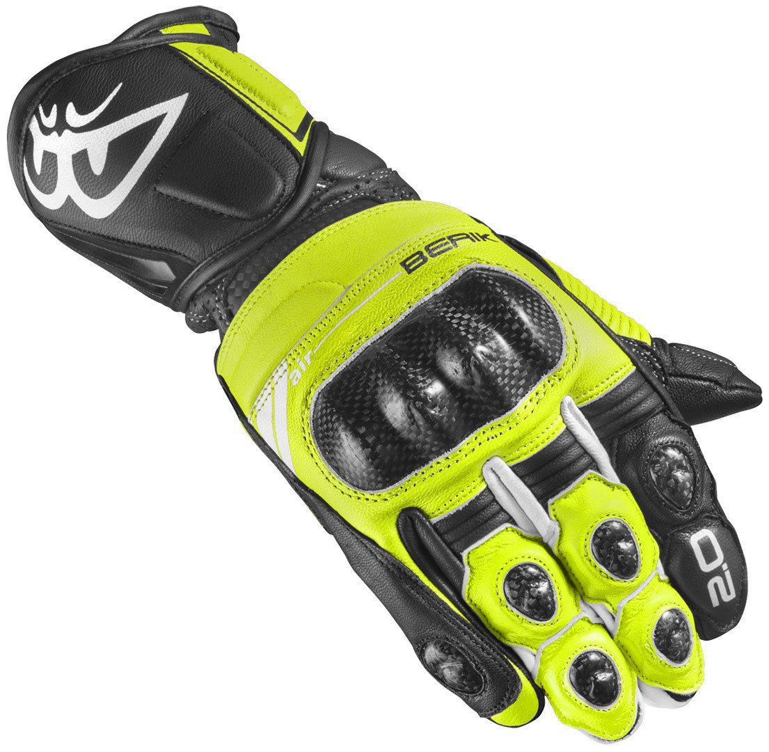 Berik ST-Evo Mănuși de motocicletă galben/negru XS Figura 1