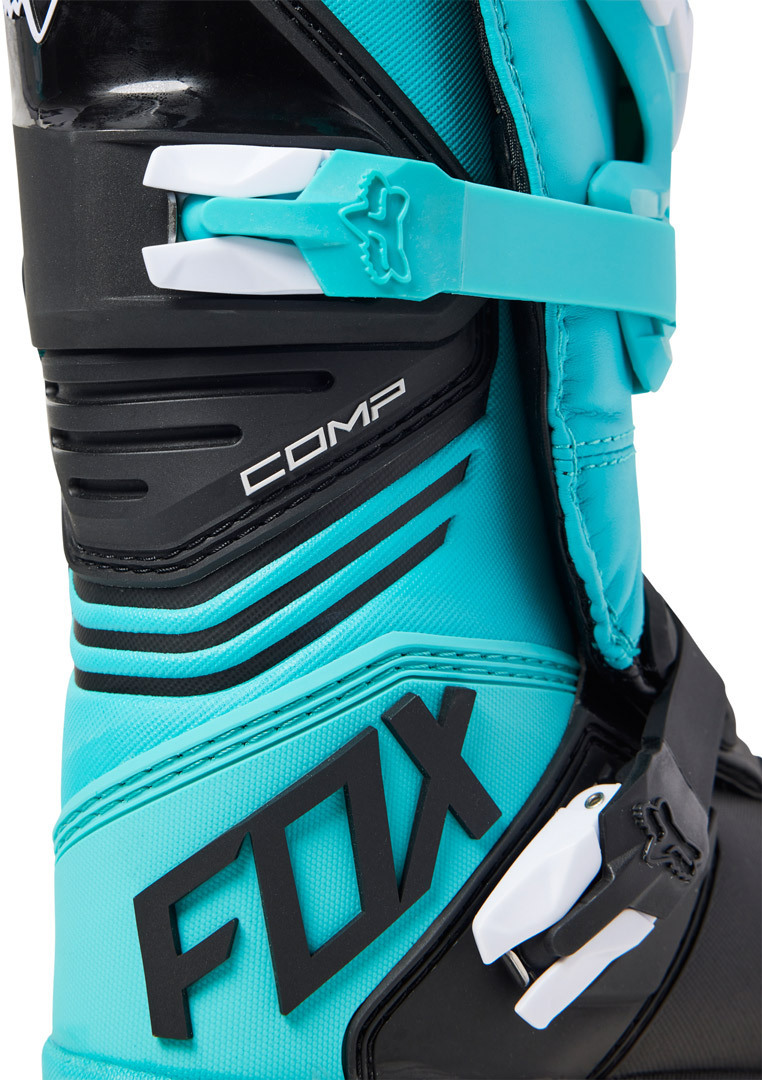 FOX Comp Jugend Motocross Stiefel türkis 5 Abbildung 4