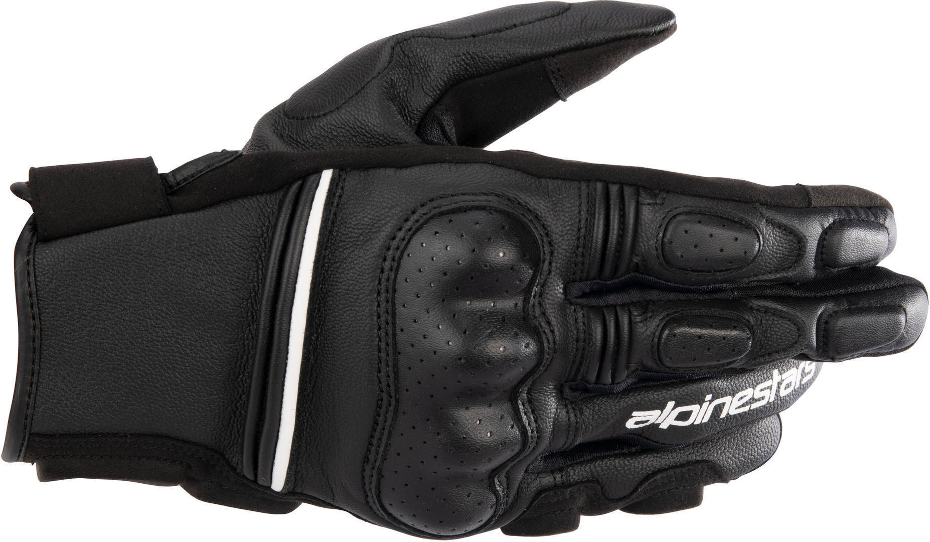 Alpinestars Phenom Motorradhandschuhe schwarz/weiß L Abbildung 1
