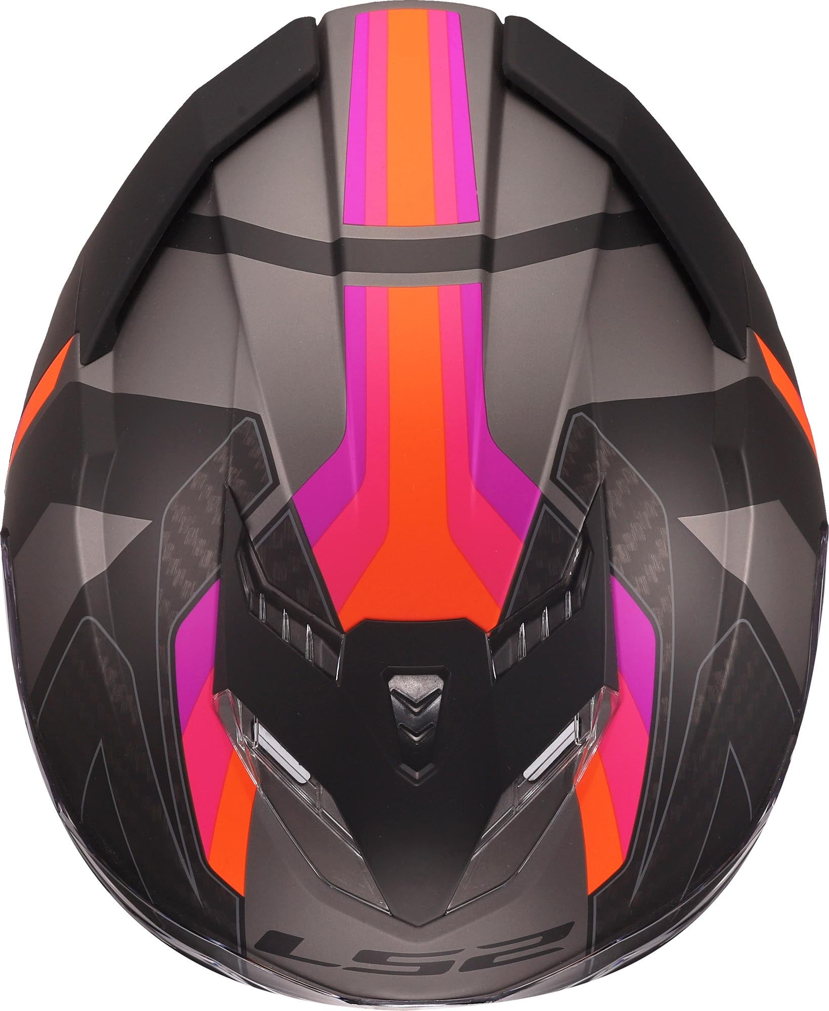 LS2 FF818 Storm III Sporty Helm grau/lila XL (61/62) Abbildung 6