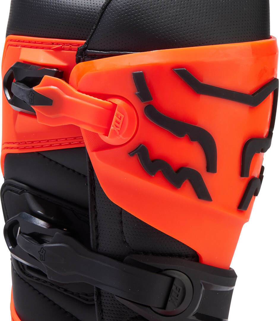 FOX Comp 2023 Motocross støvler til unge orange/sort 5 Figur 7