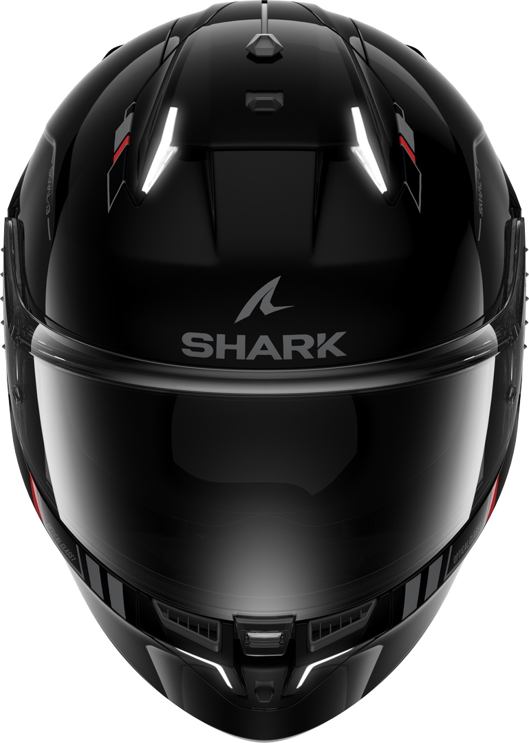Shark Skwal i3 Blank SP Přilba černá/šedá/červená M (57/58) Obrázek 2