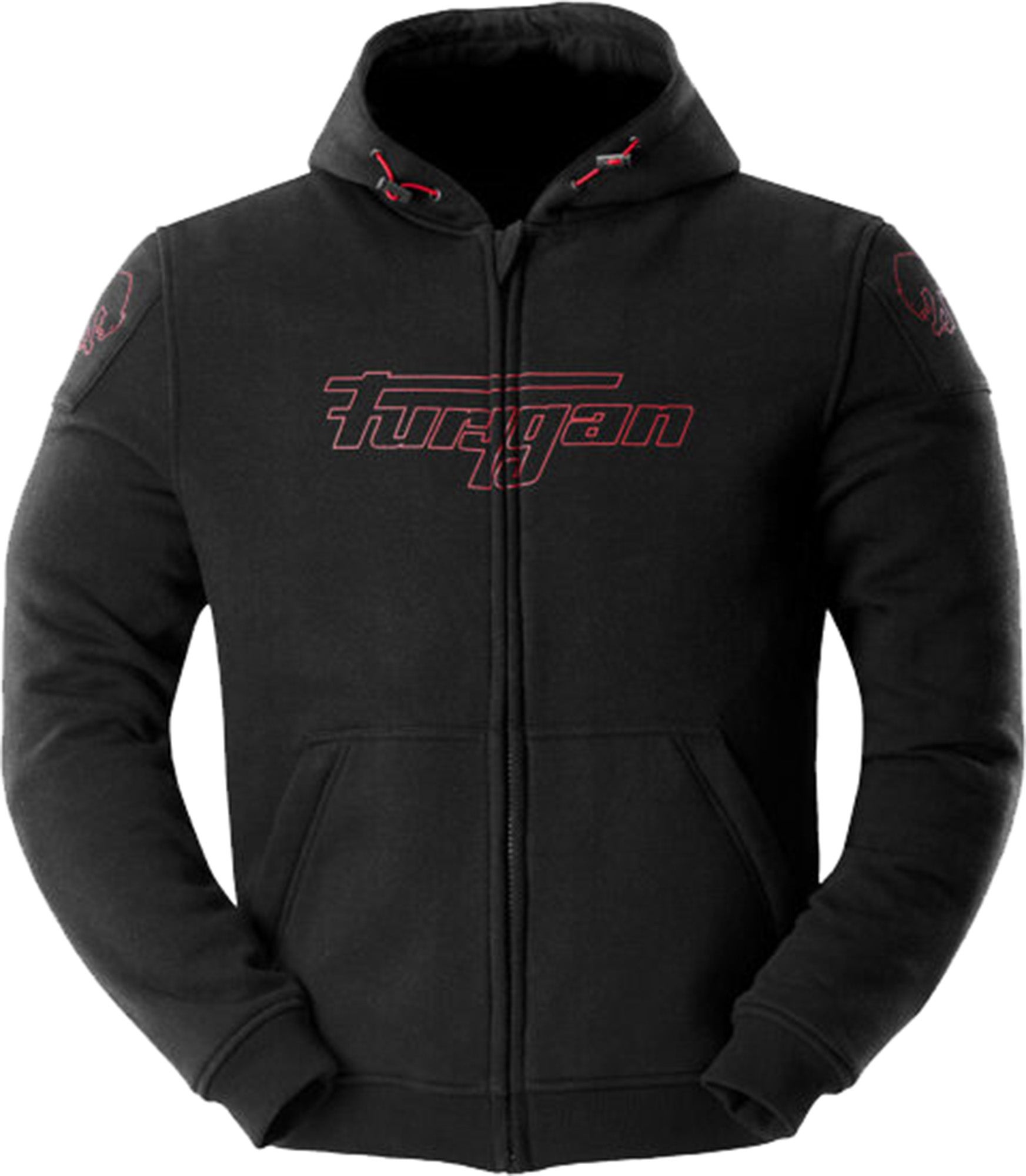 Furygan Livio X Kevlar Veste textile moto pour dames noir/rouge S Figure 2