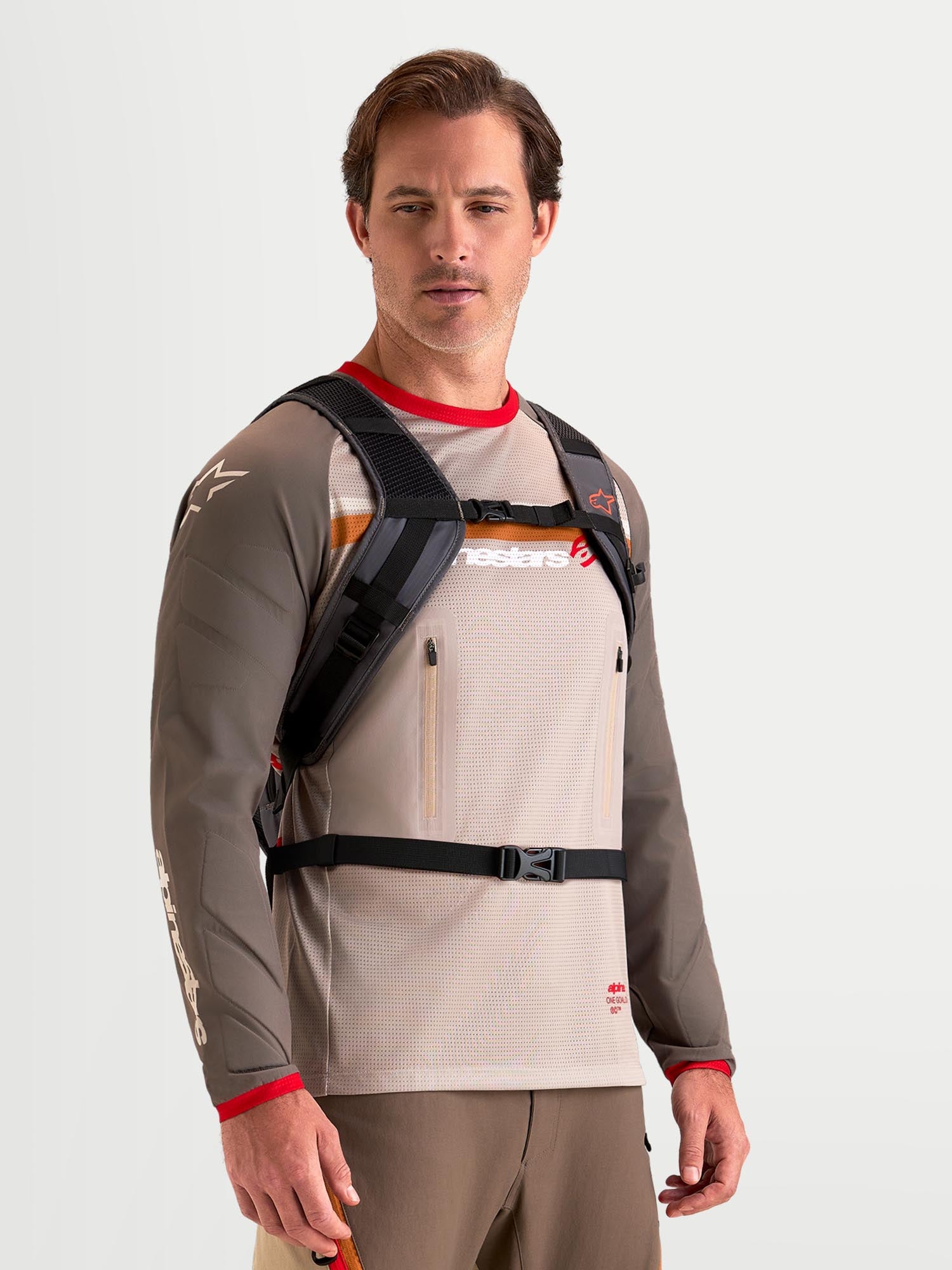 Alpinestars AT-9 Motorradrucksack dunkelgrau Abbildung 6