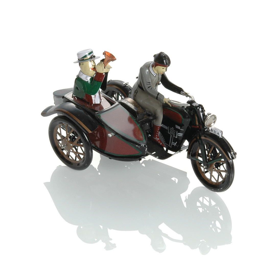 Booster Tin Side Car 2 Motocicletă cu sidecar Figura 1