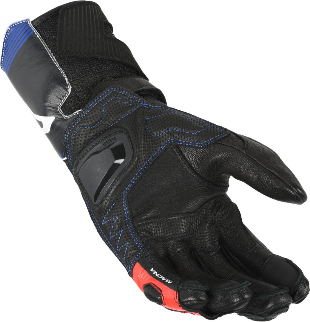 Macna Thandor Motorcykel handsker sort/hvid/rød L Figur 2