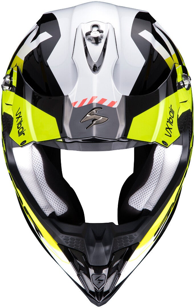 Scorpion VX-16 Air X-Turn Casco motocross nero/giallo/bianco M (57/58) Figura 3