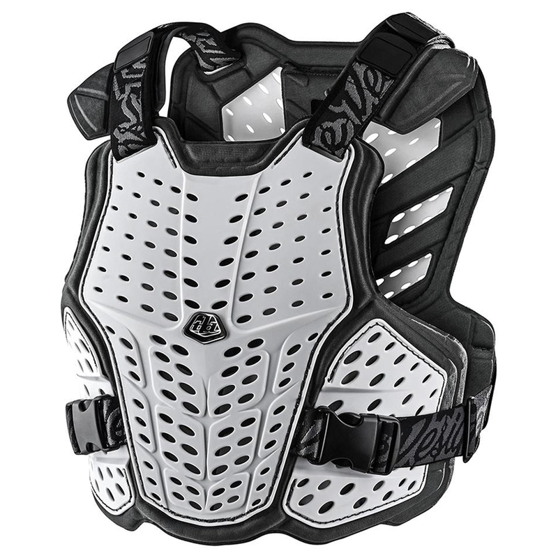 Troy Lee Designs Rockfight Youth Bröstskydd - Vit Figur 2