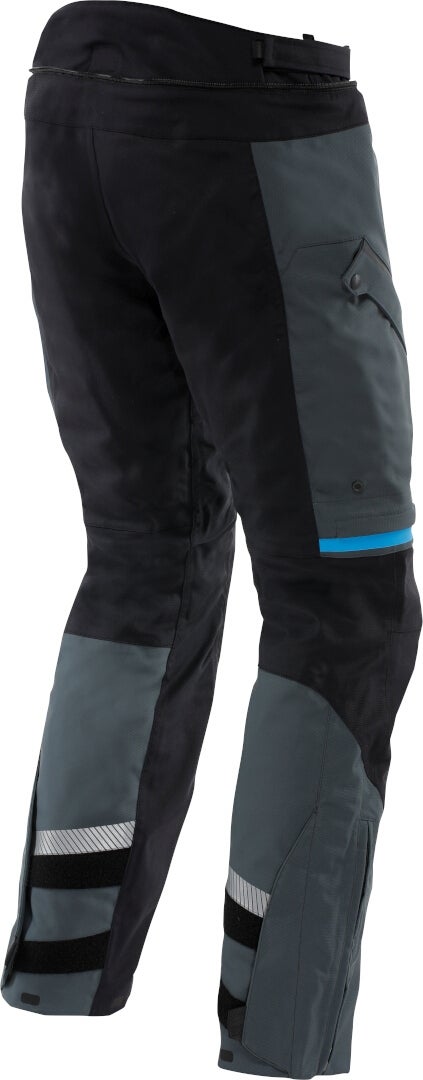 Dainese Mangen Absoluteshell Pro S26 ūdensnecaurlaidīgas motociklu tekstila bikses pelēks/melns/zils 56 2. attēls