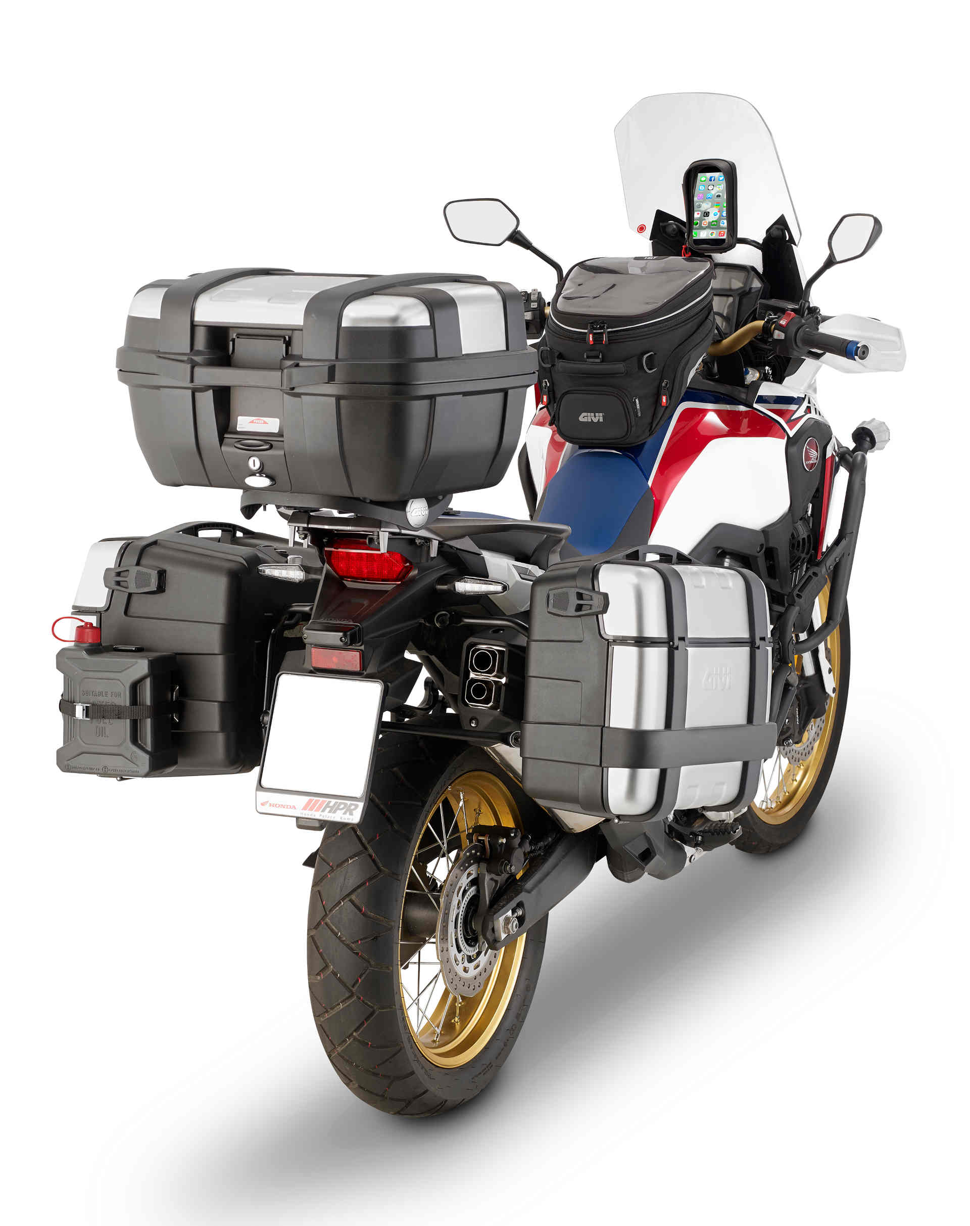 GIVI Seitenkoffer-Träger abnehmbar für Monokey Koffer für Honda CRF1000L Africa Twin (16-17) Figur 1
