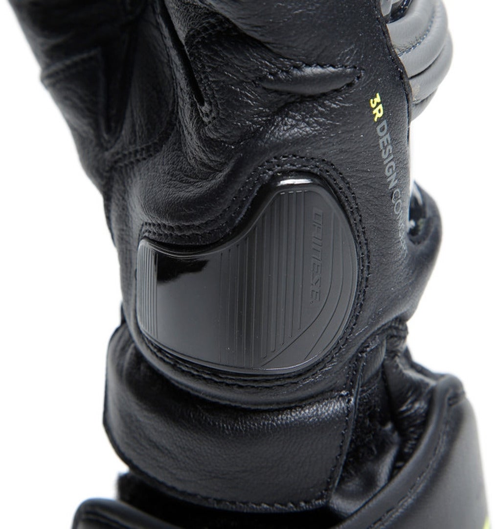 Dainese Druid 4 Motorcykelhandsker sort/grå/gul L Figur 10