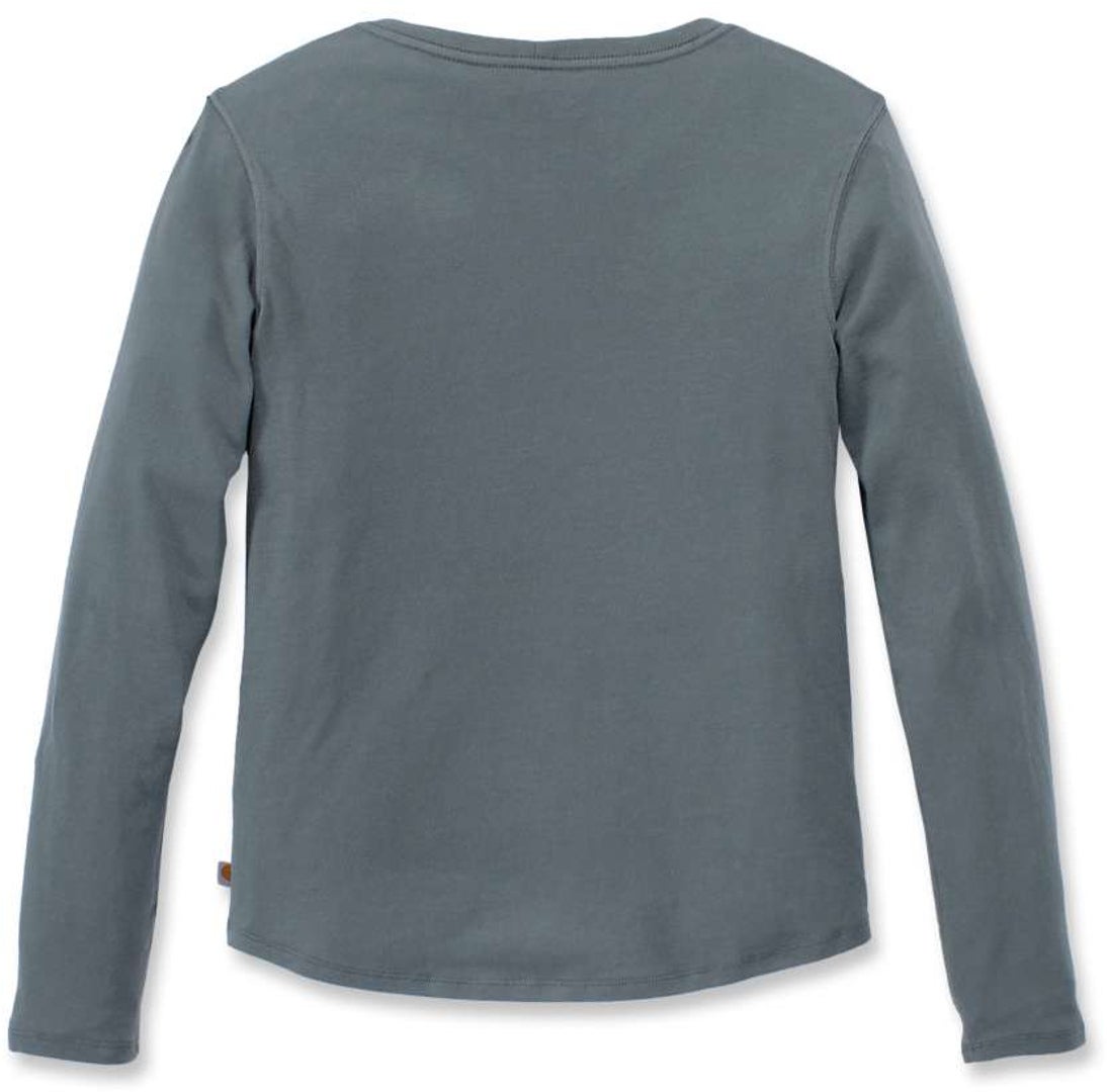 Carhartt Lockhart Donna Long Sleeve Camicia Verde/Grigio S Figura 2
