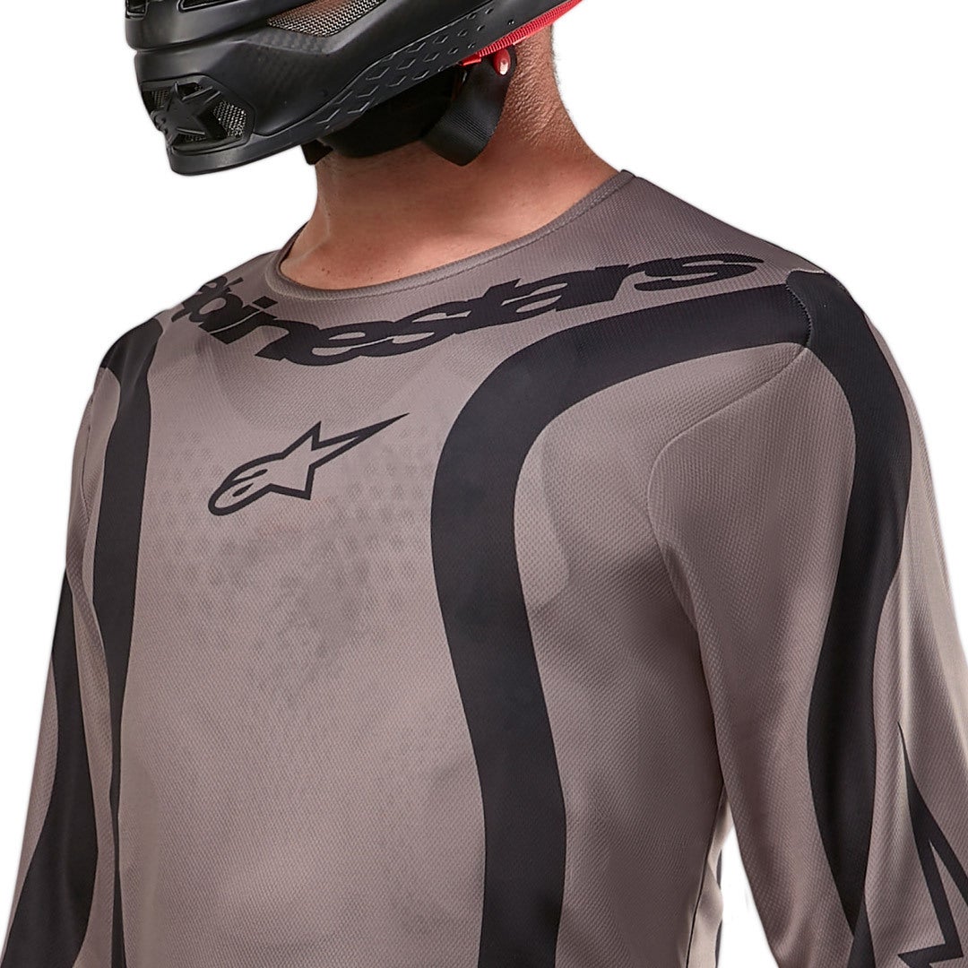 Alpinestars Fluid Lurv Motocross Jersey brown/black XL Figure 2