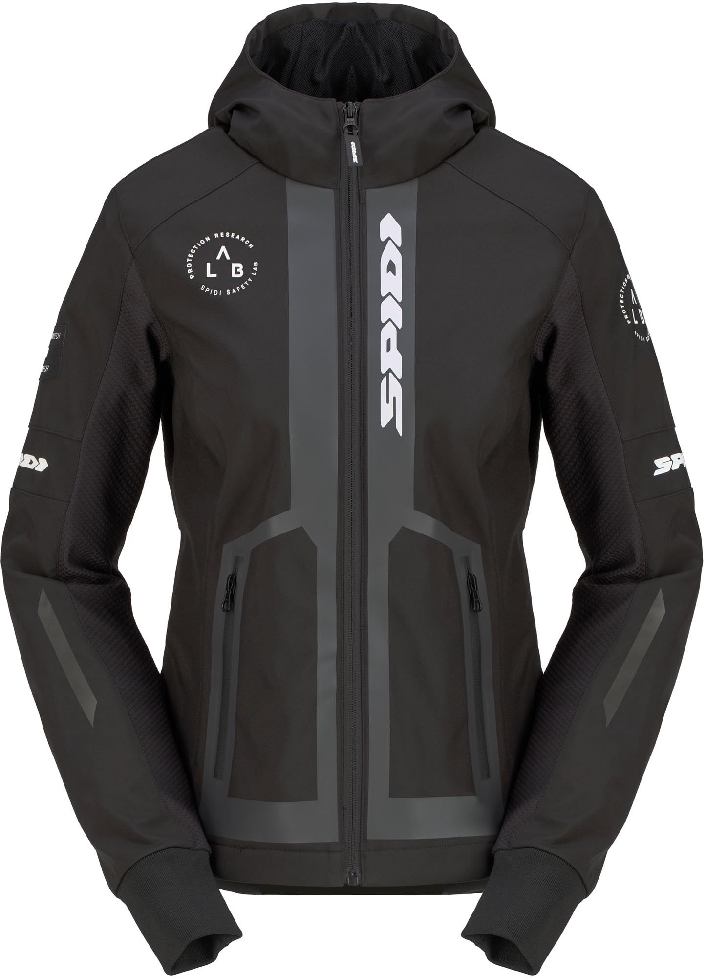 Spidi Armor Evo 2 Moletom de Moto Feminino preto/branco S Figura 1