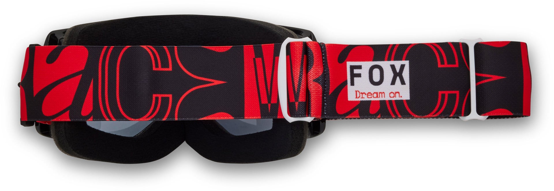 FOX Main Race Spec Mirrored Lens Óculos de motocross vermelho Figura 2